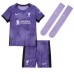 Liverpool Virgil van Dijk #4 Babykleding Derde Shirt Kinderen 2023-24 Korte Mouwen (+ korte broeken)